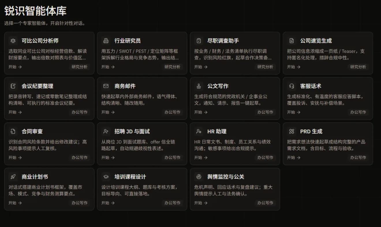 Raixis AI Industry Research Assistant